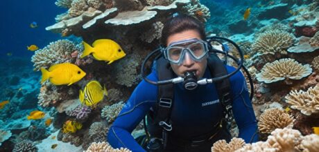 lugares exóticos para mergulho com vida marinha incrível