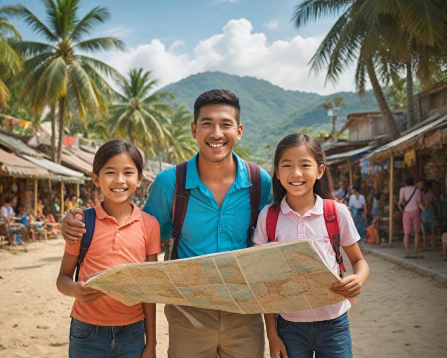 como viajar para destinos exóticos com crianças: guia prático